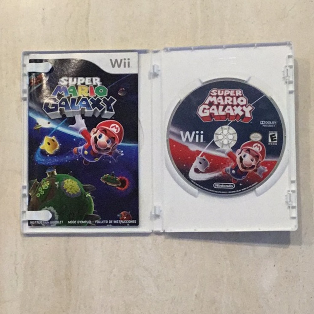 Super Mario Galaxy Wii Game Nintendo Selects Complete In Box - Picture 5 of 9